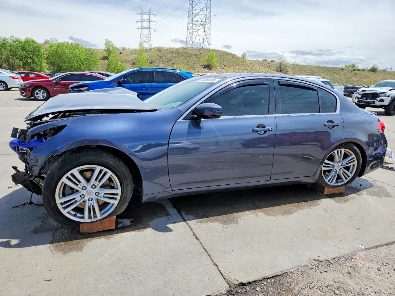 2012 Infiniti G37 Sedan X Угольный vin: JN1CV6ARXCM970792
