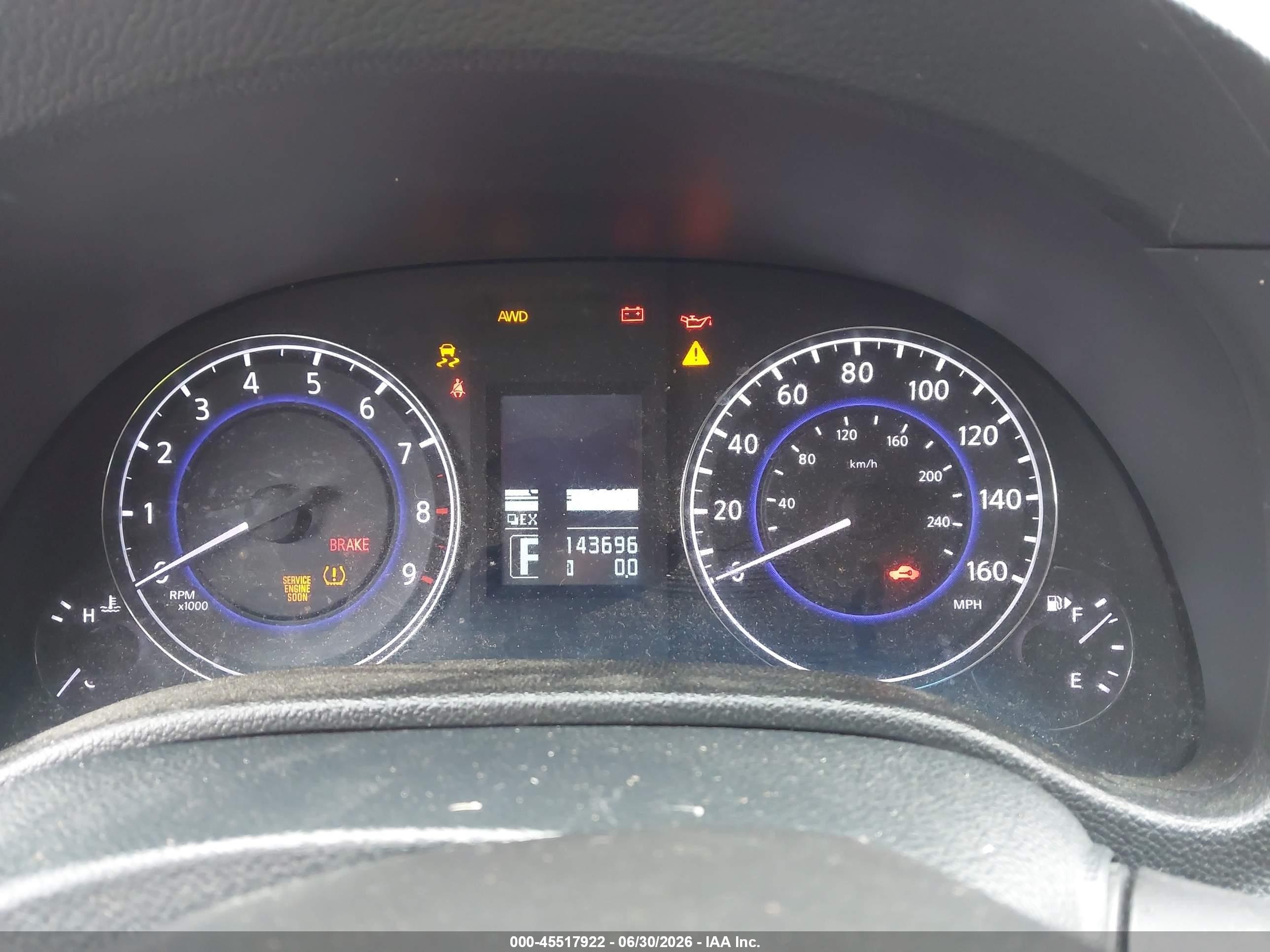 2012 Infiniti G37x   Black vin: JN1CV6ARXCM974776
