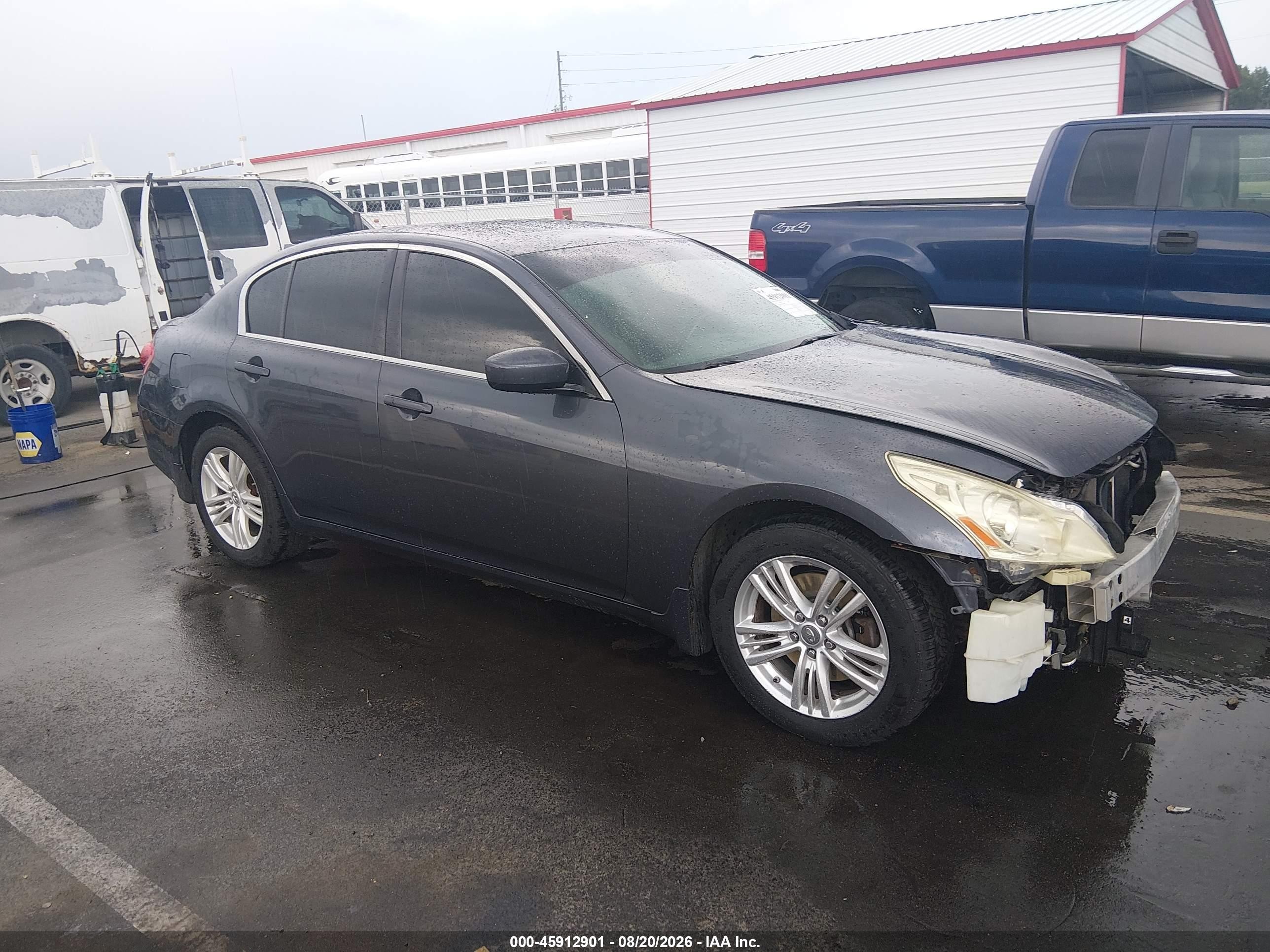 2012 Infiniti G37x   Black vin: JN1CV6ARXCM976558