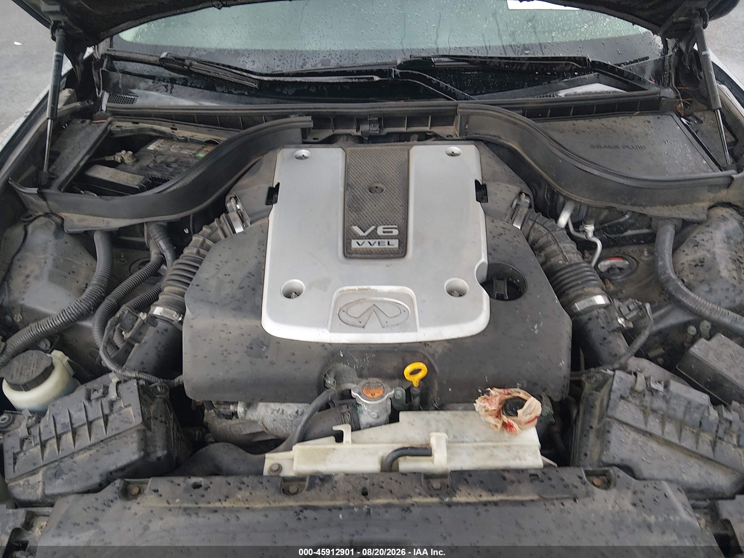 2012 Infiniti G37x   Black vin: JN1CV6ARXCM976558