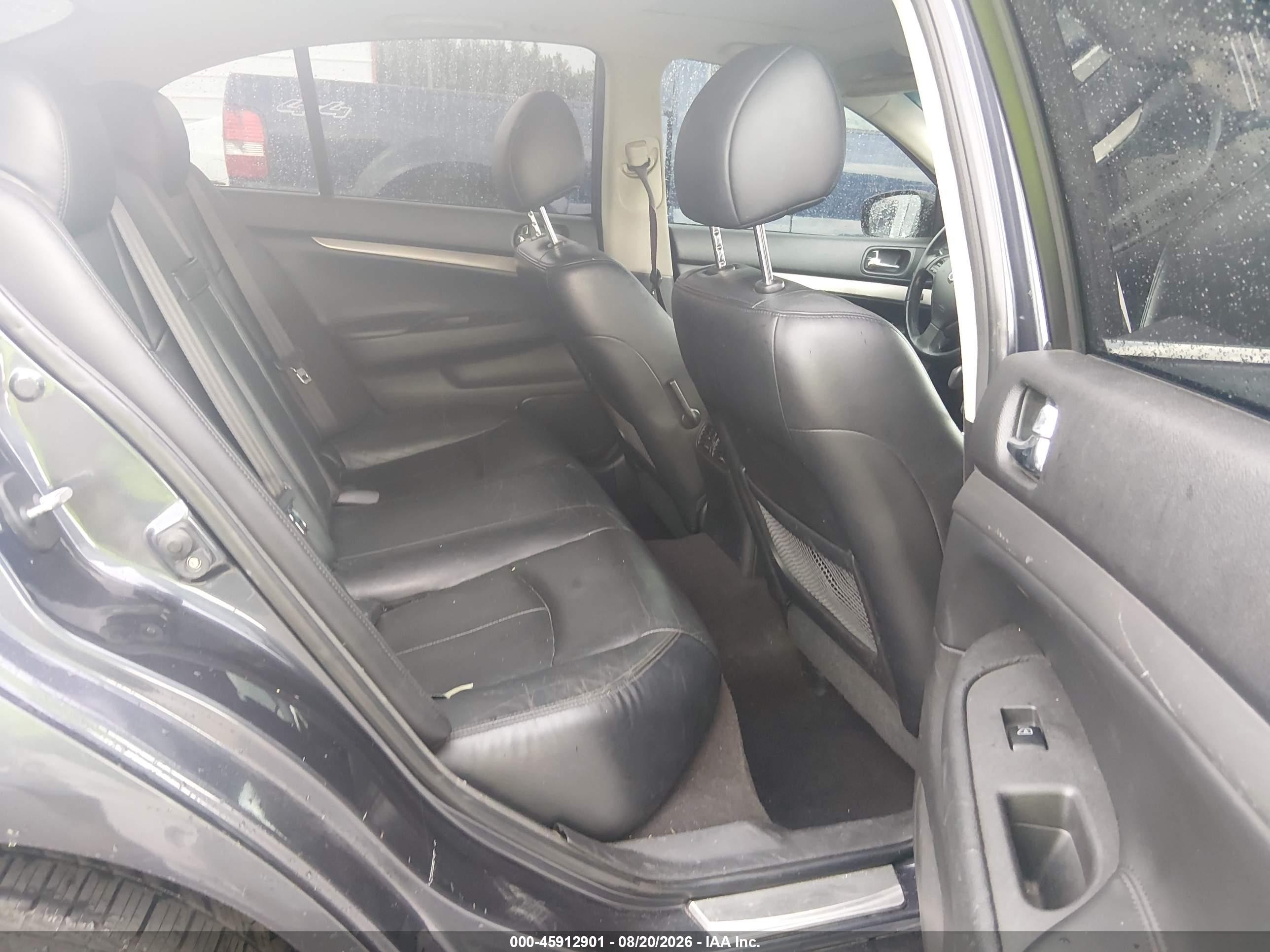 2012 Infiniti G37x   Black vin: JN1CV6ARXCM976558