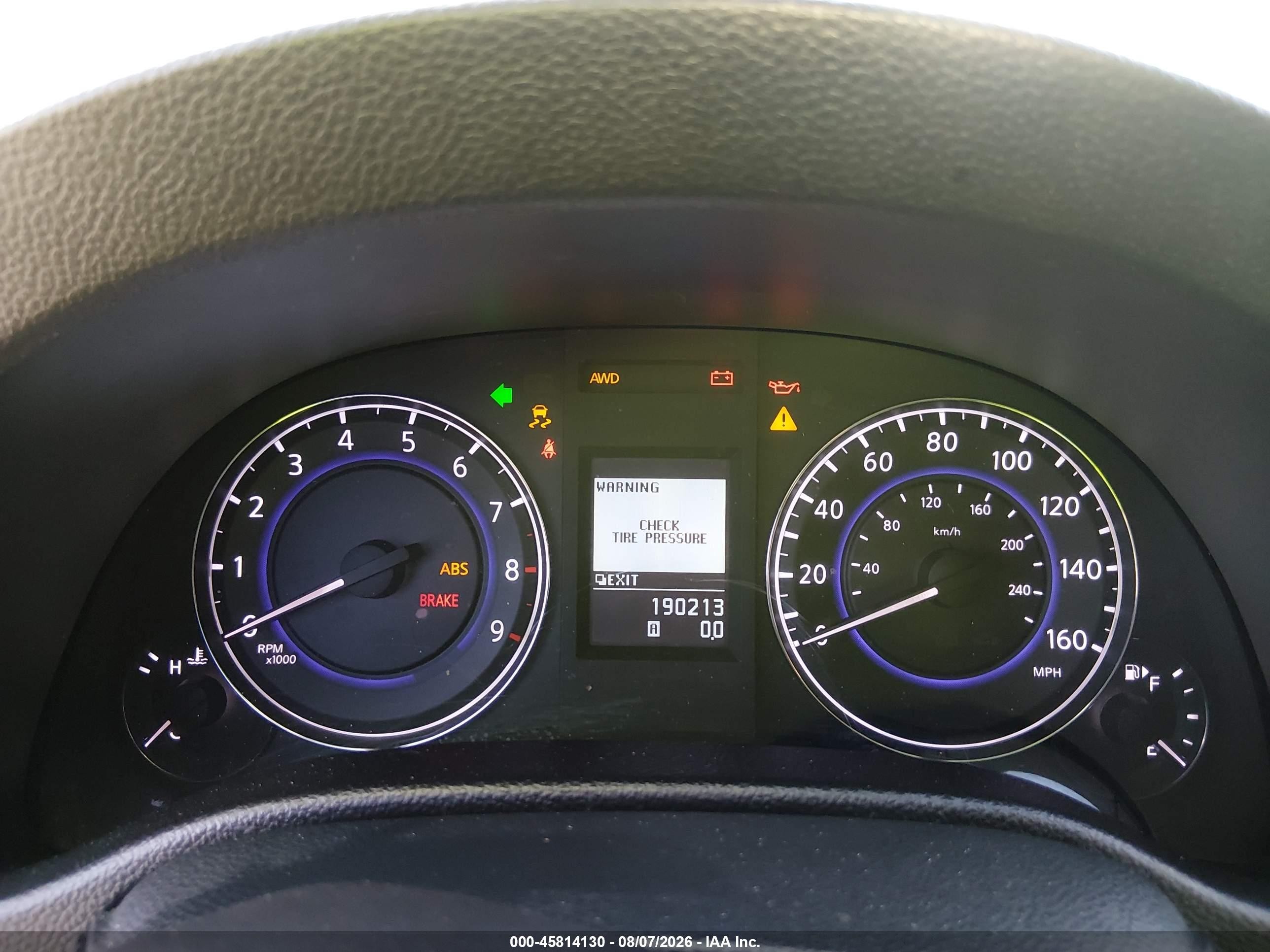 2012 Infiniti G37x Black vin: JN1CV6ARXCM978049