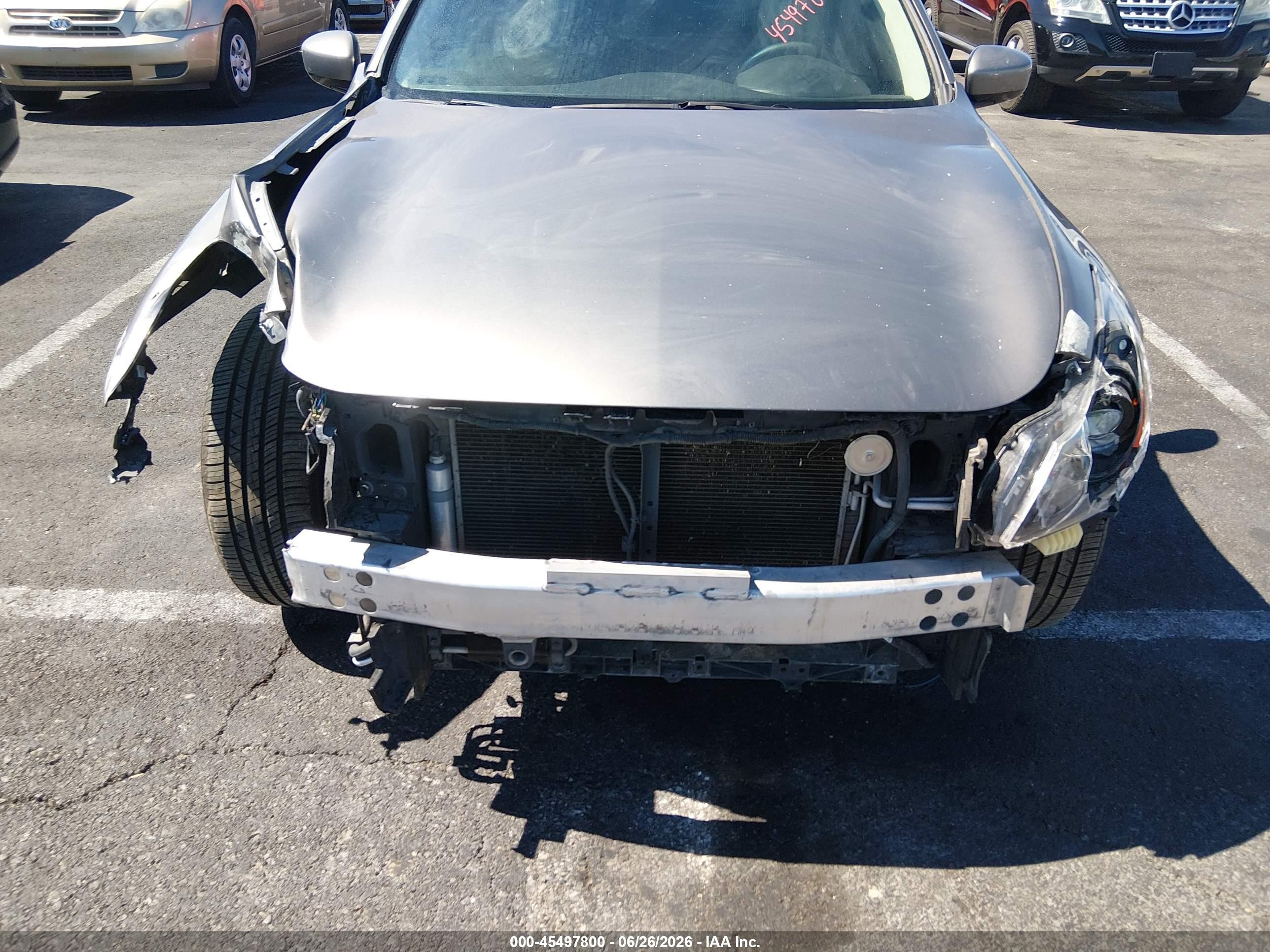 2013 Infiniti G37x   Gray vin: JN1CV6ARXDM353488