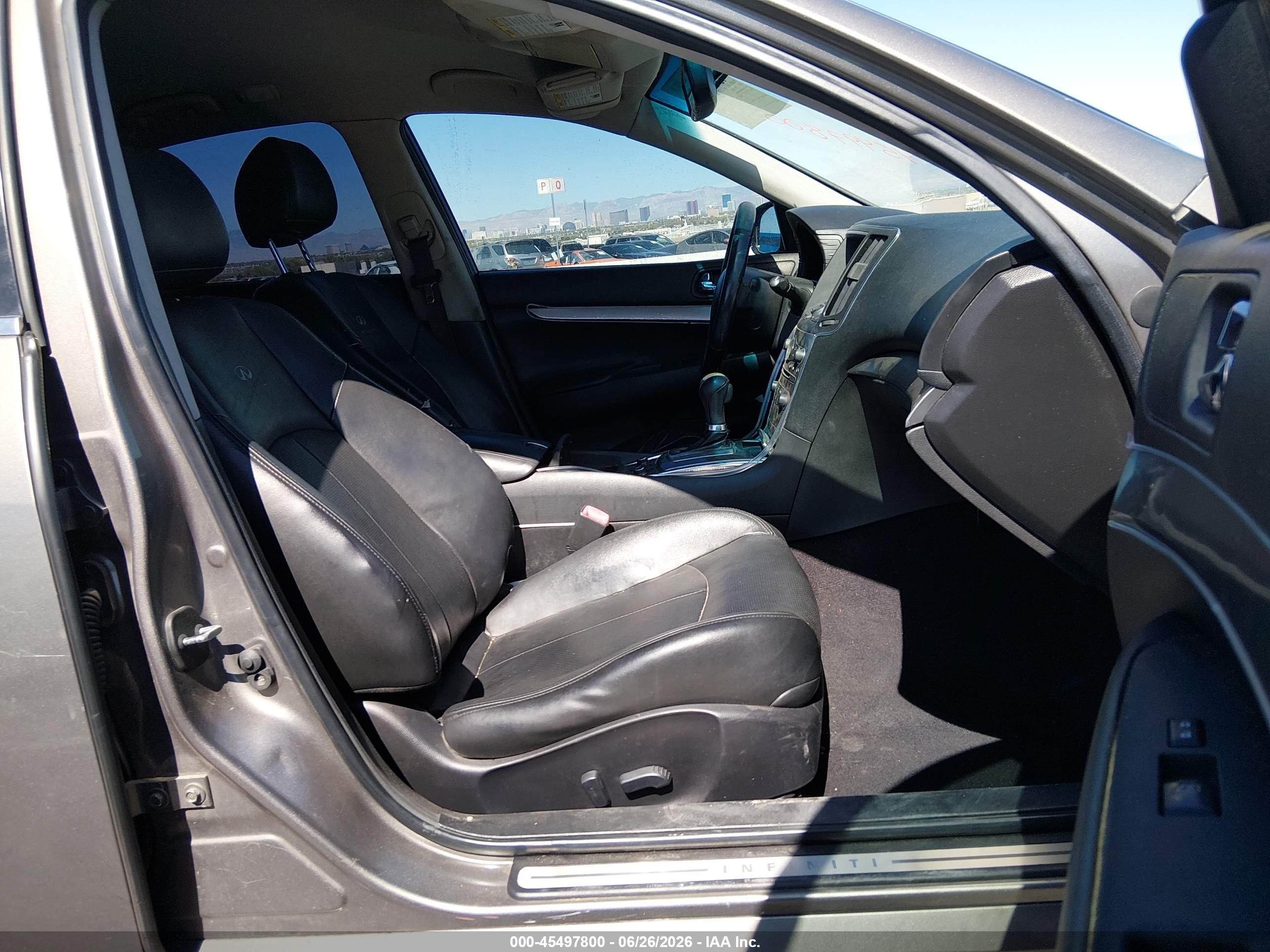 2013 Infiniti G37x   Gray vin: JN1CV6ARXDM353488