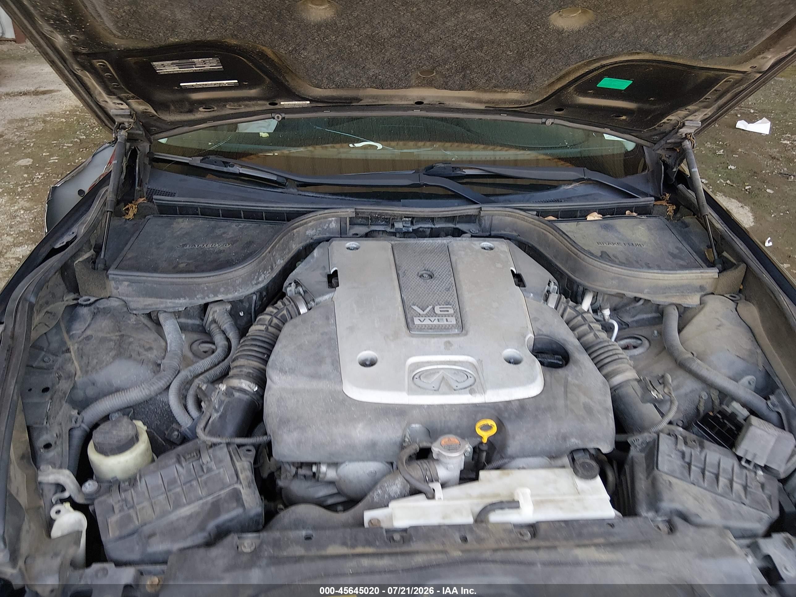 2013 Infiniti G37x   Black vin: JN1CV6ARXDM358111
