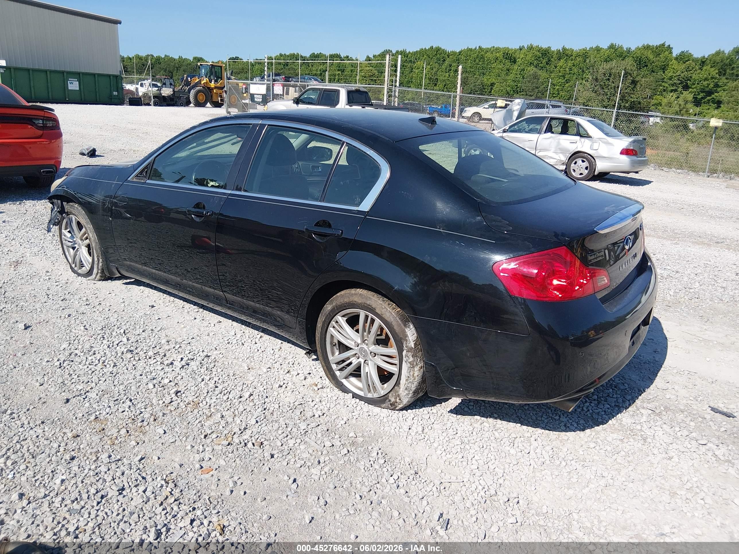 2013 Infiniti G37x   Черный vin: JN1CV6ARXDM761019