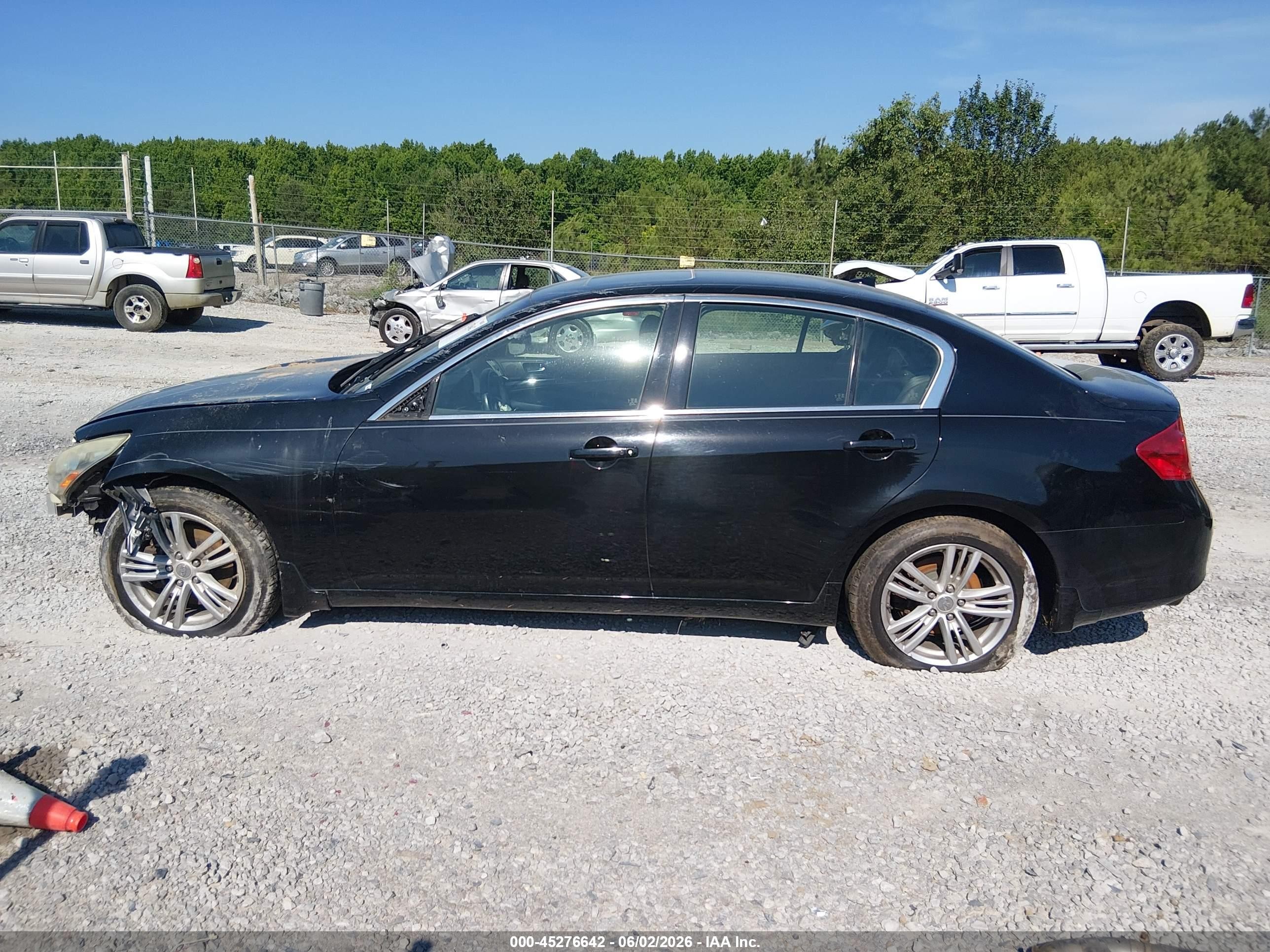 2013 Infiniti G37x   Черный vin: JN1CV6ARXDM761019