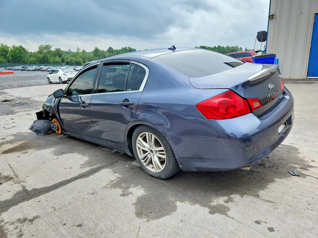 2013 Infiniti G37 Sedan X Blue vin: JN1CV6ARXDM761781