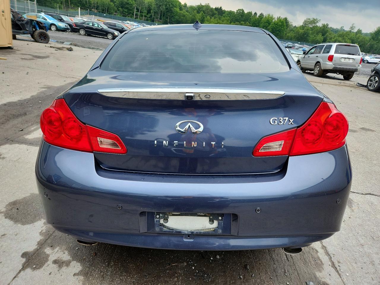 2013 Infiniti G37 Sedan X Blue vin: JN1CV6ARXDM761781