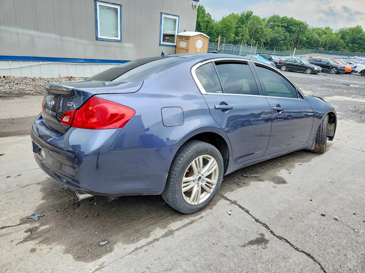 2013 Infiniti G37 Sedan X Blue vin: JN1CV6ARXDM761781