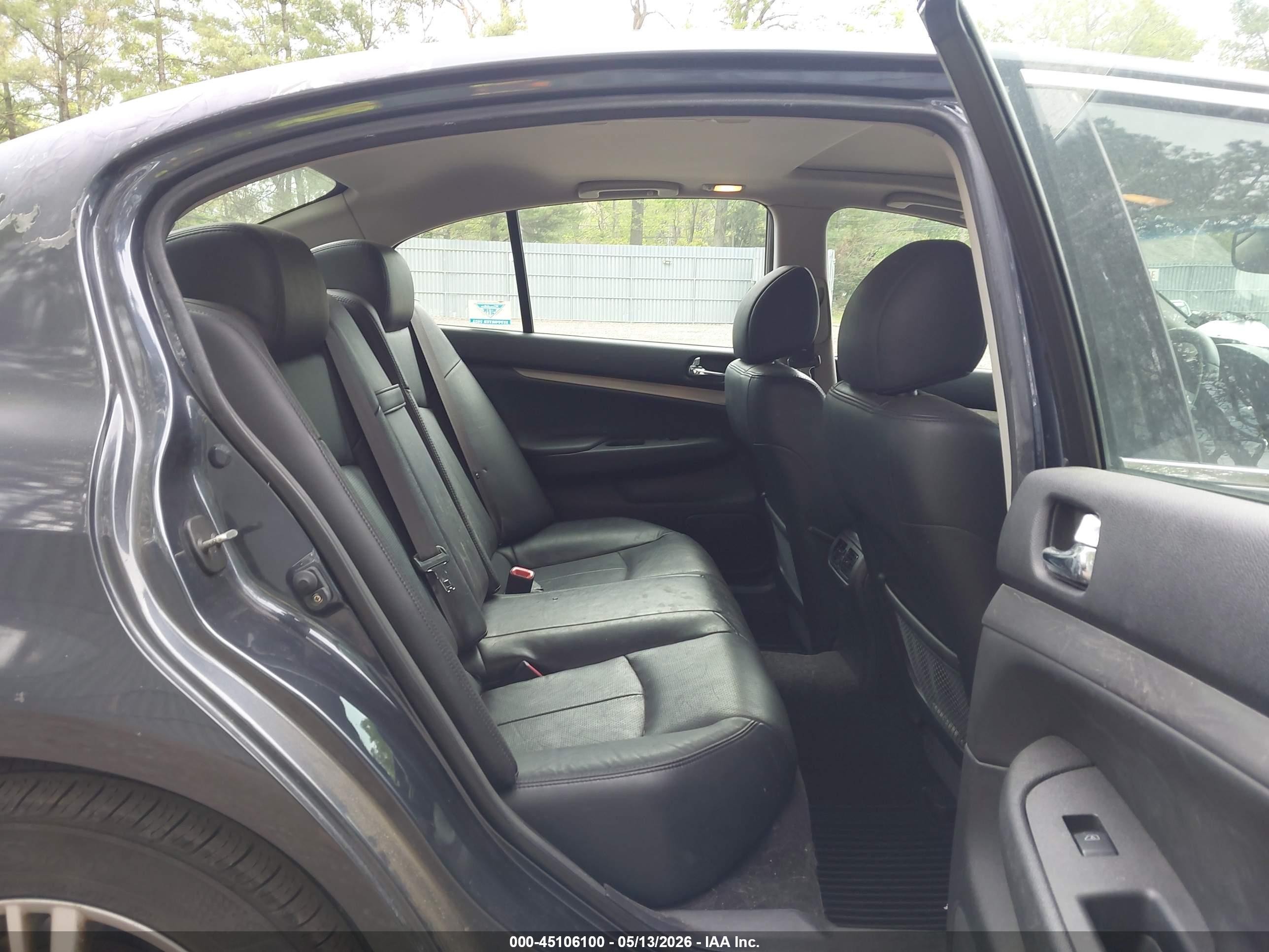 2013 Infiniti G37x   Gray vin: JN1CV6ARXDM762400