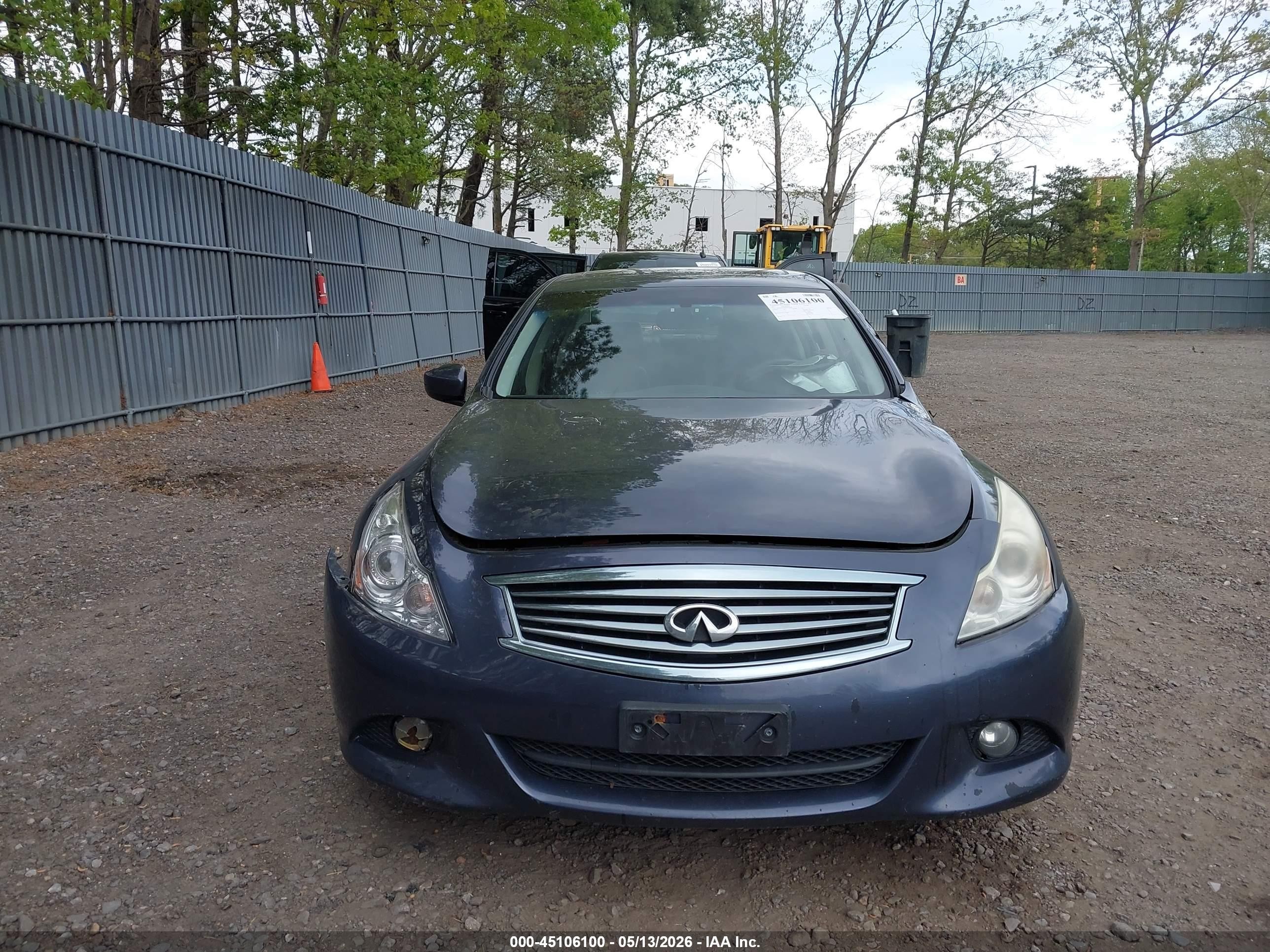 2013 Infiniti G37x   Gray vin: JN1CV6ARXDM762400