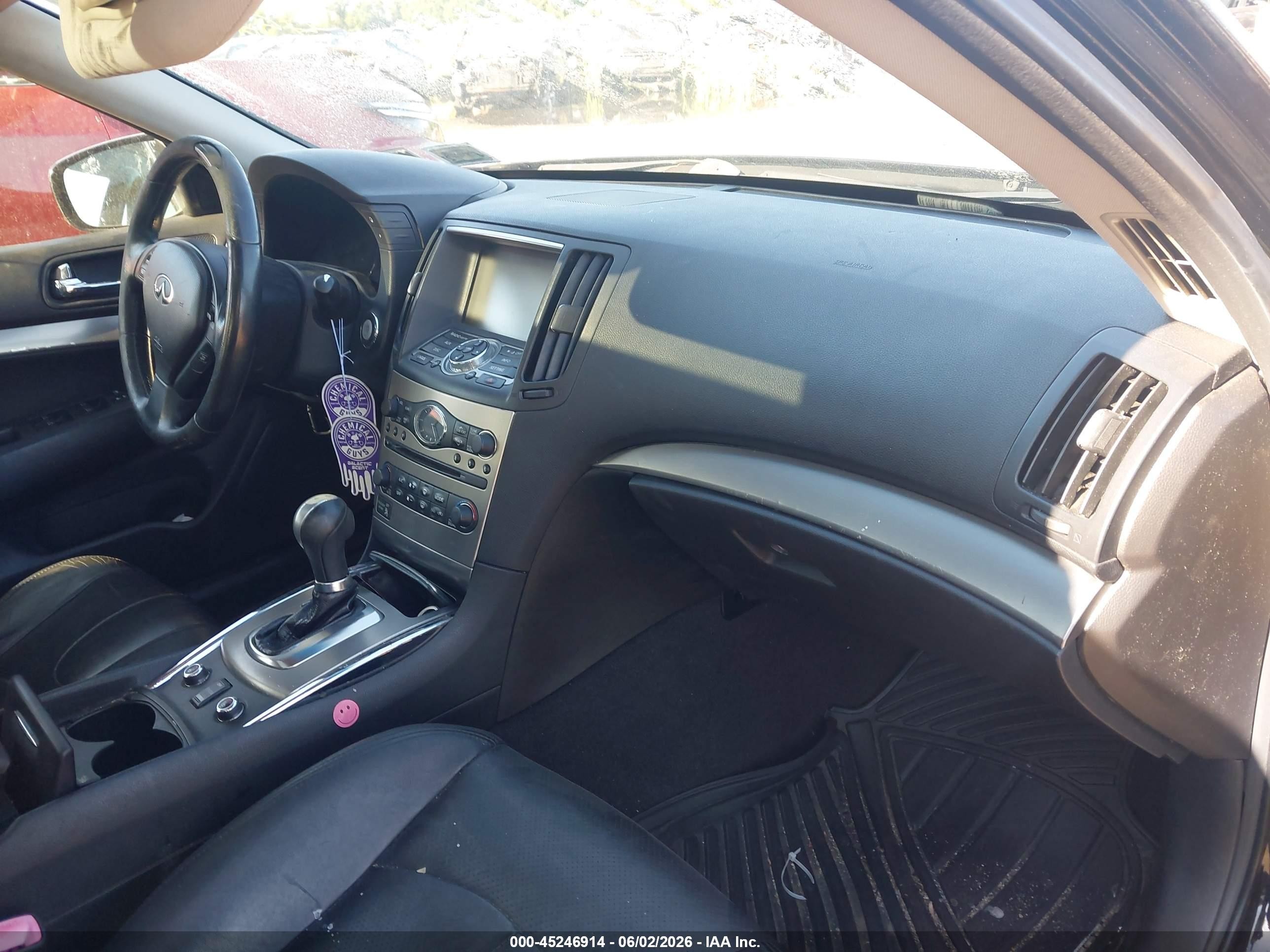2013 Infiniti G37x   Black vin: JN1CV6ARXDM763529