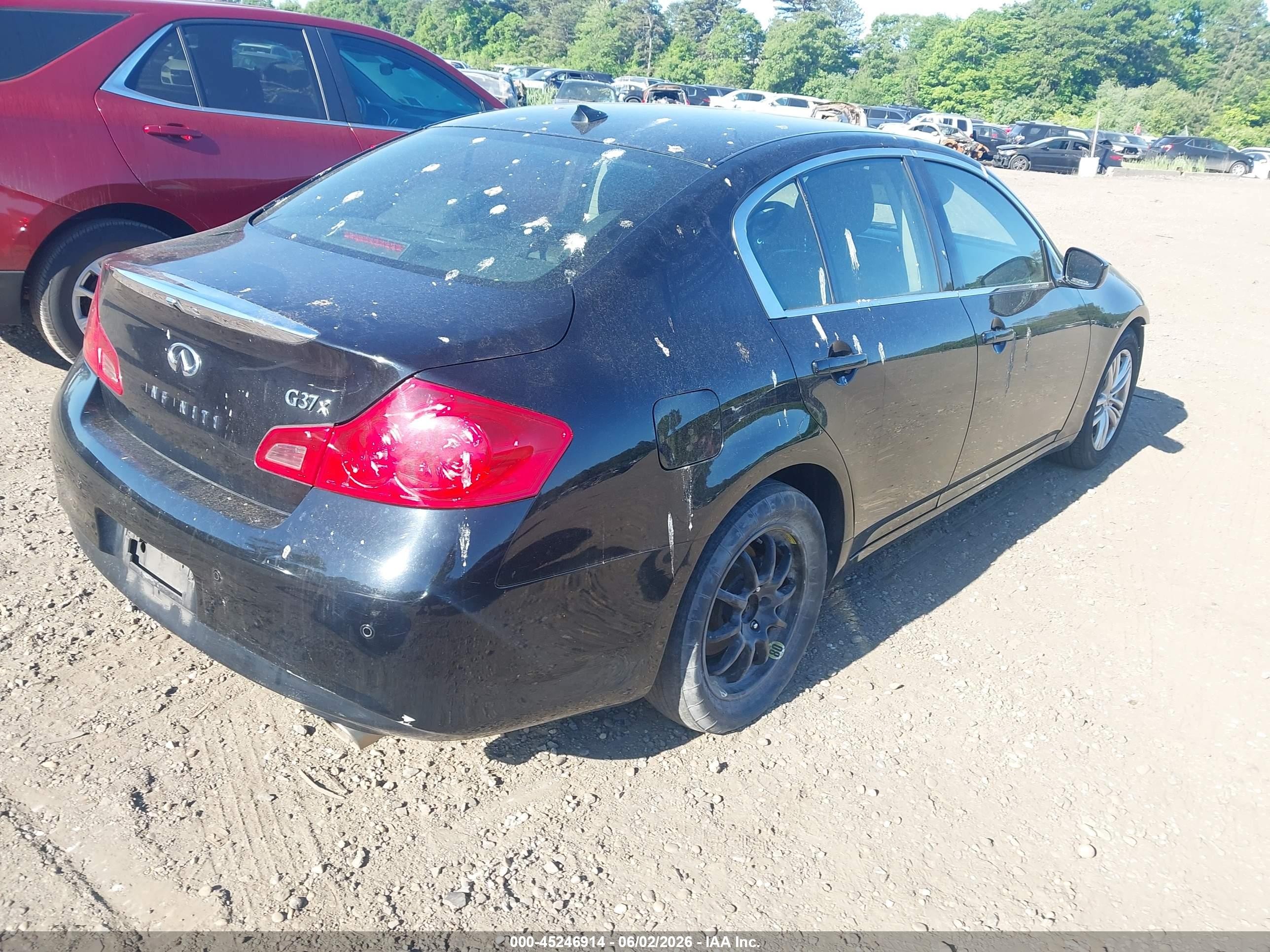 2013 Infiniti G37x   Black vin: JN1CV6ARXDM763529