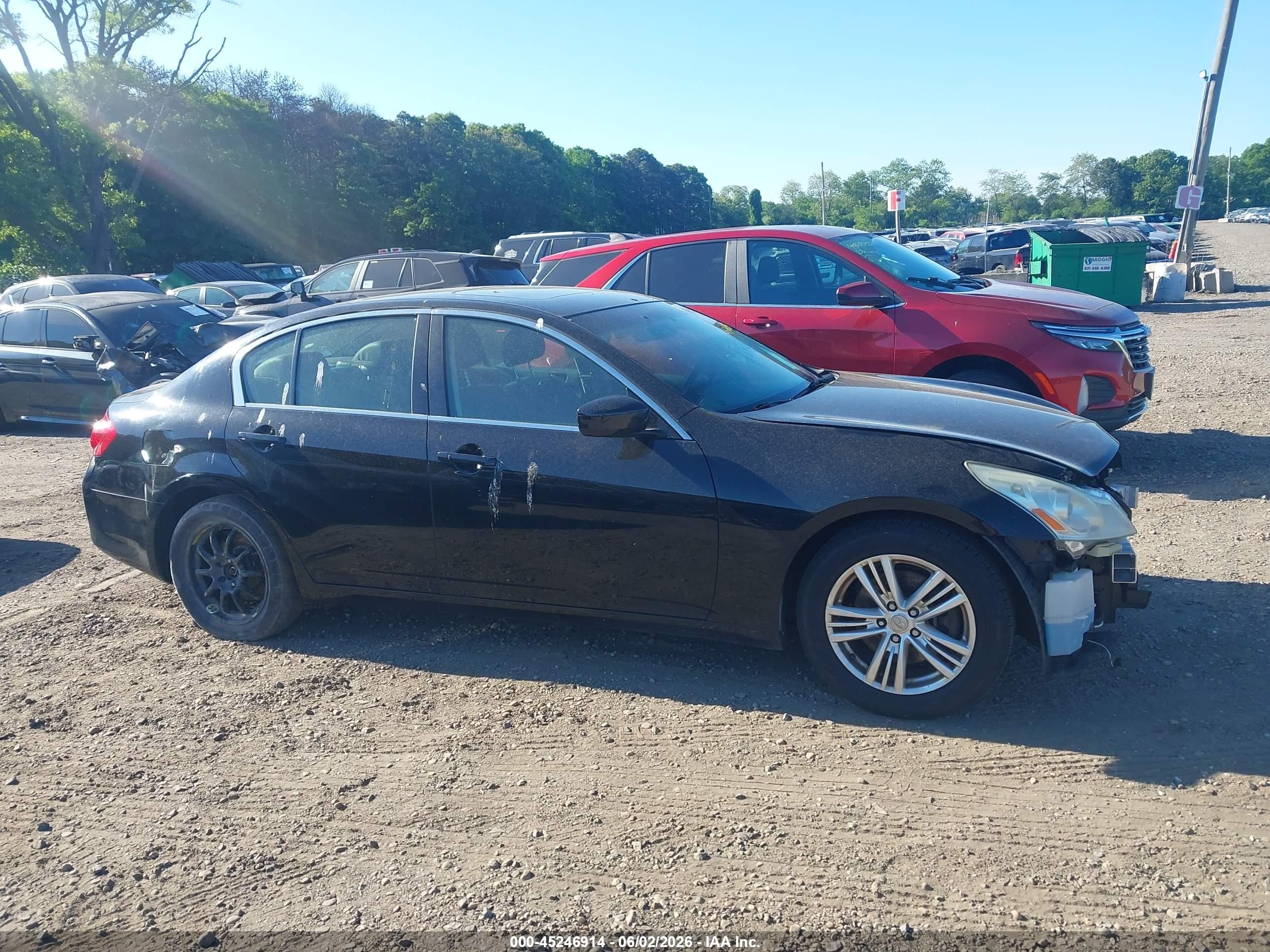2013 Infiniti G37x   Black vin: JN1CV6ARXDM763529