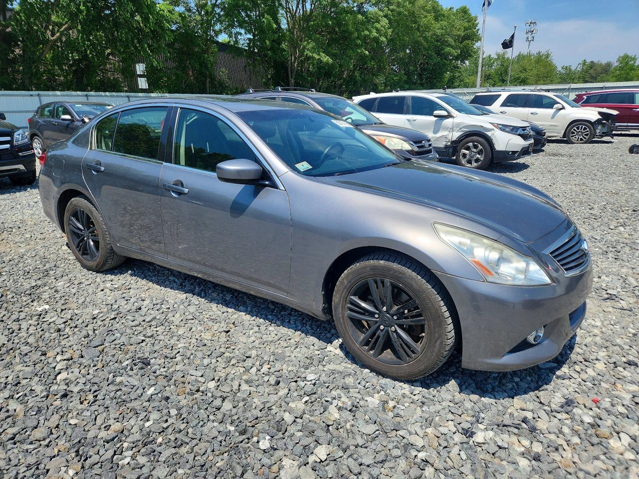 2013 Infiniti G37 Sedan X Gray vin: JN1CV6ARXDM765233