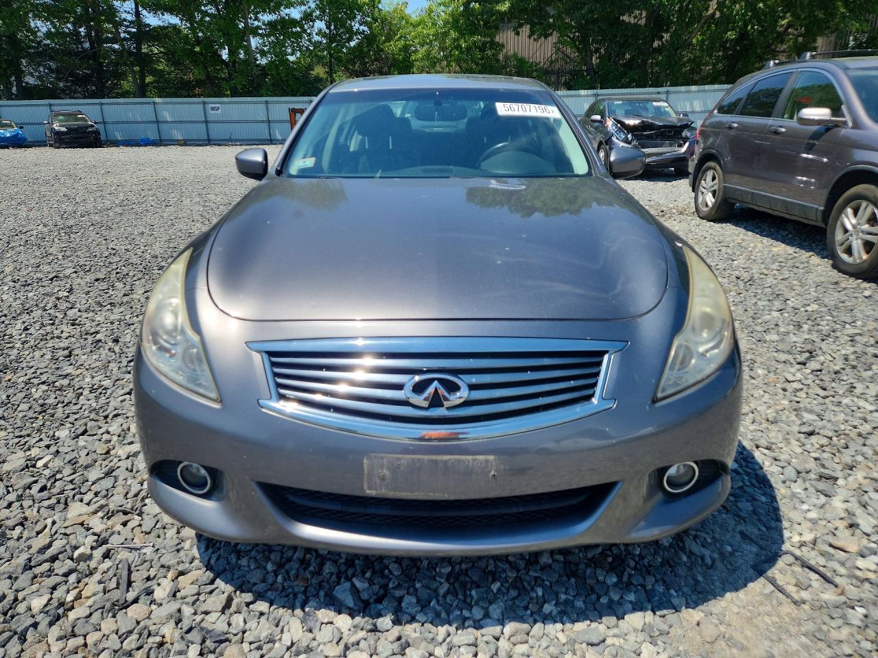 2013 Infiniti G37 Sedan X Gray vin: JN1CV6ARXDM765233