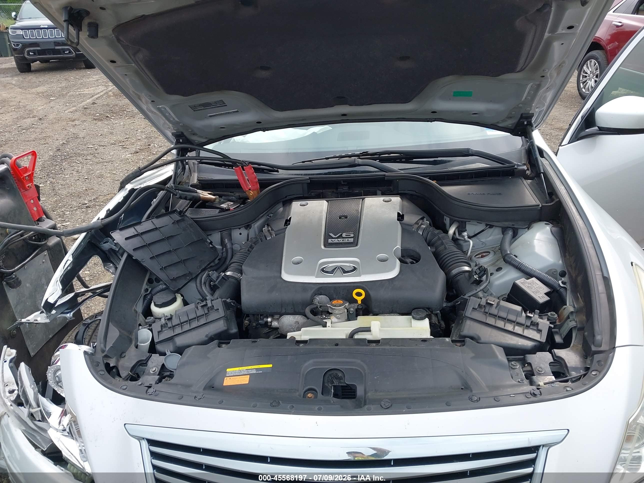 2013 Infiniti G37x   Silver vin: JN1CV6ARXDM769265