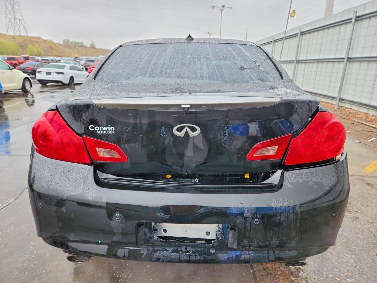 2013 Infiniti G37 Sedan X Black vin: JN1CV6ARXDM769816