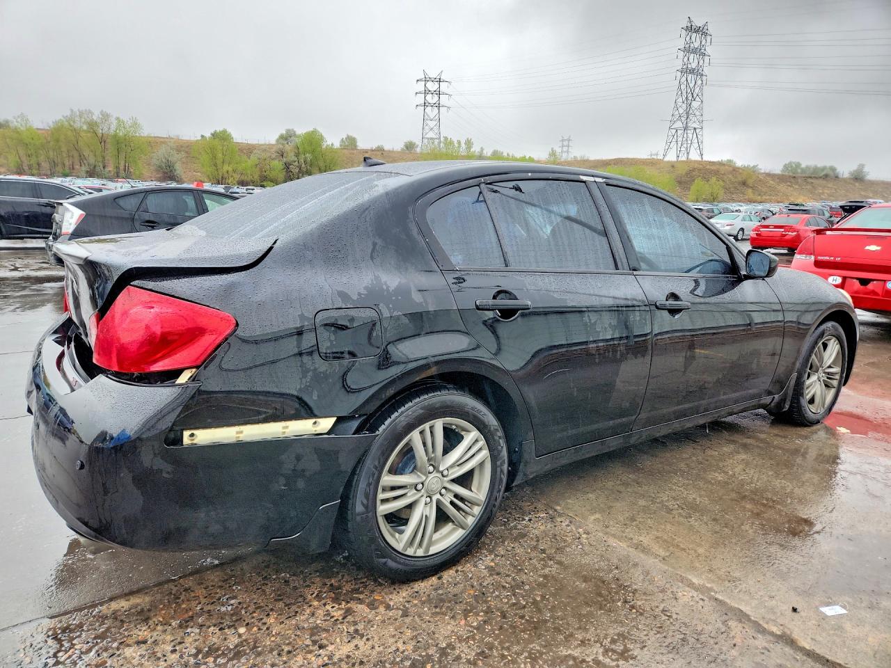2013 Infiniti G37 Sedan X Black vin: JN1CV6ARXDM769816