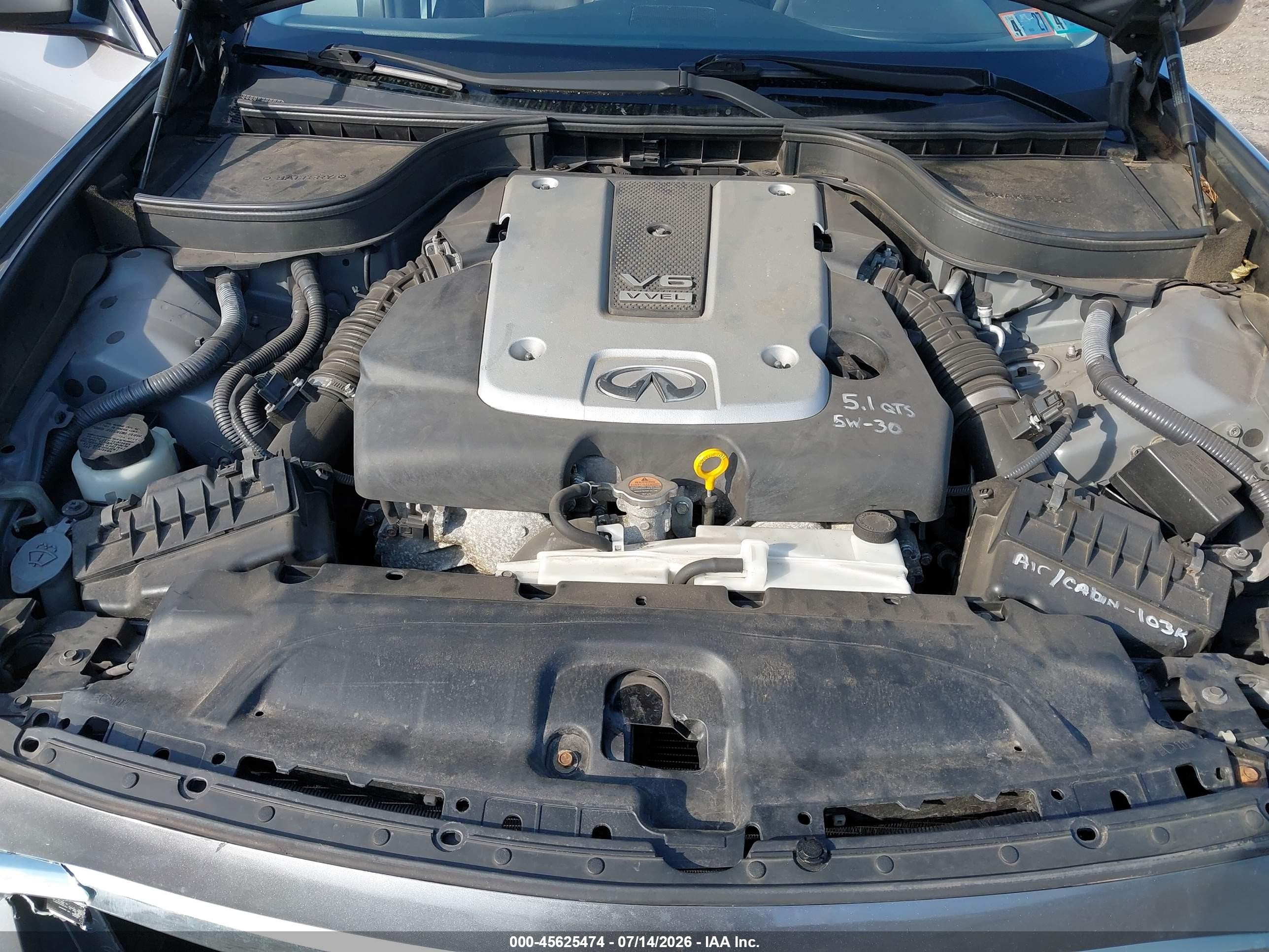 2015 Infiniti Q40   Gray vin: JN1CV6ARXFM523044