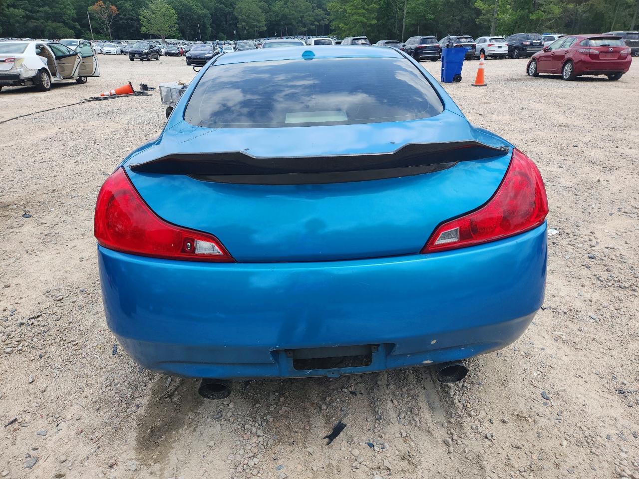 2010 Infiniti G37 Coupe Base Blue vin: JN1CV6EK0AM102519