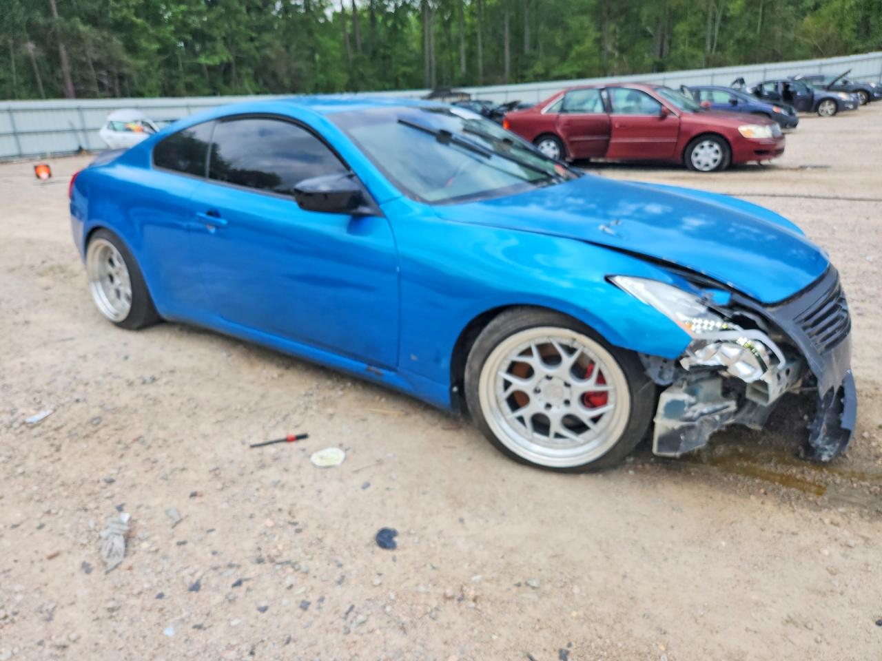 2010 Infiniti G37 Coupe Base Blue vin: JN1CV6EK0AM102519