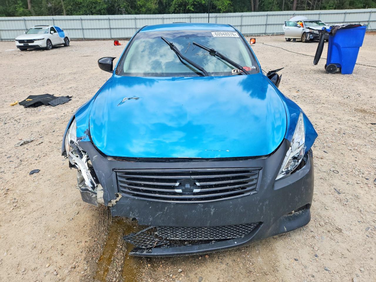 2010 Infiniti G37 Coupe Base Blue vin: JN1CV6EK0AM102519