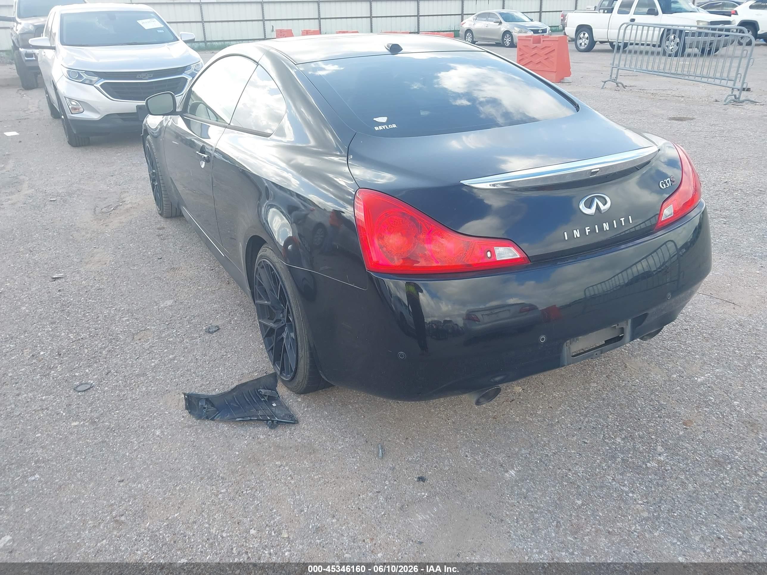 2010 Infiniti G37 Journey Black vin: JN1CV6EK0AM103024