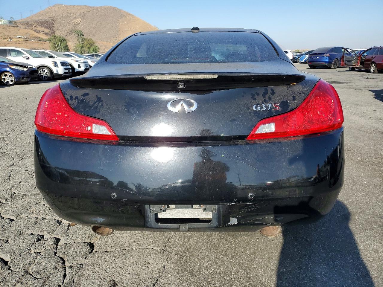 2011 Infiniti G37 Coupe Base Black vin: JN1CV6EK0BM210933