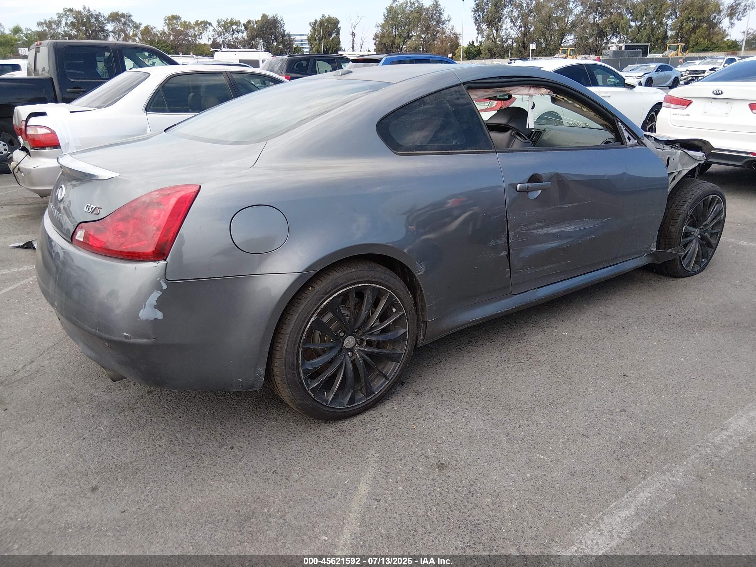 2011 Infiniti G37 Journey Gray vin: JN1CV6EK0BM214710