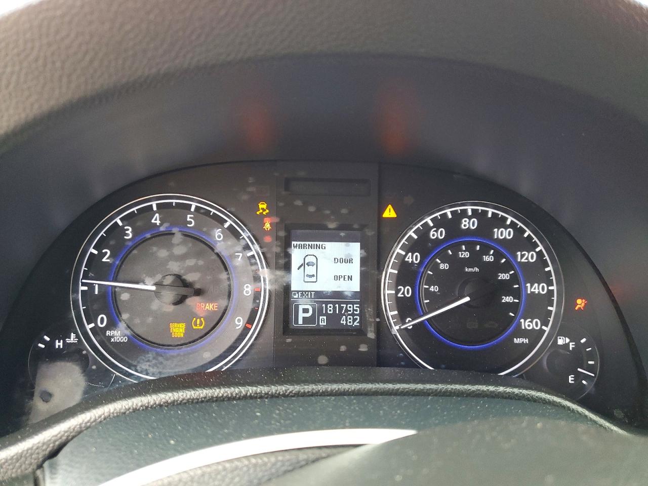 2012 Infiniti G37 Coupe Base Красный vin: JN1CV6EK0CM423222