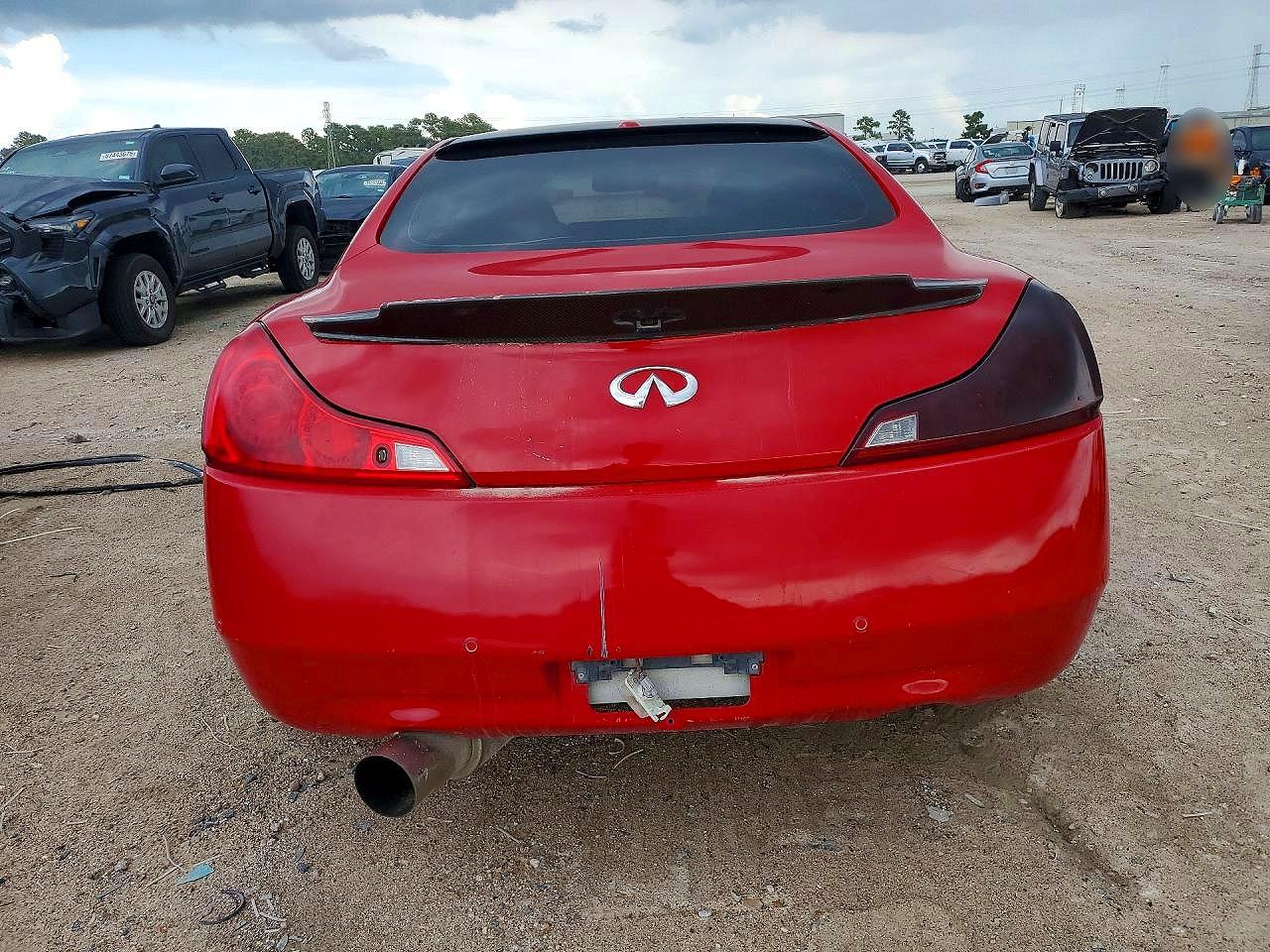 2012 Infiniti G37 Coupe Base Красный vin: JN1CV6EK0CM423222