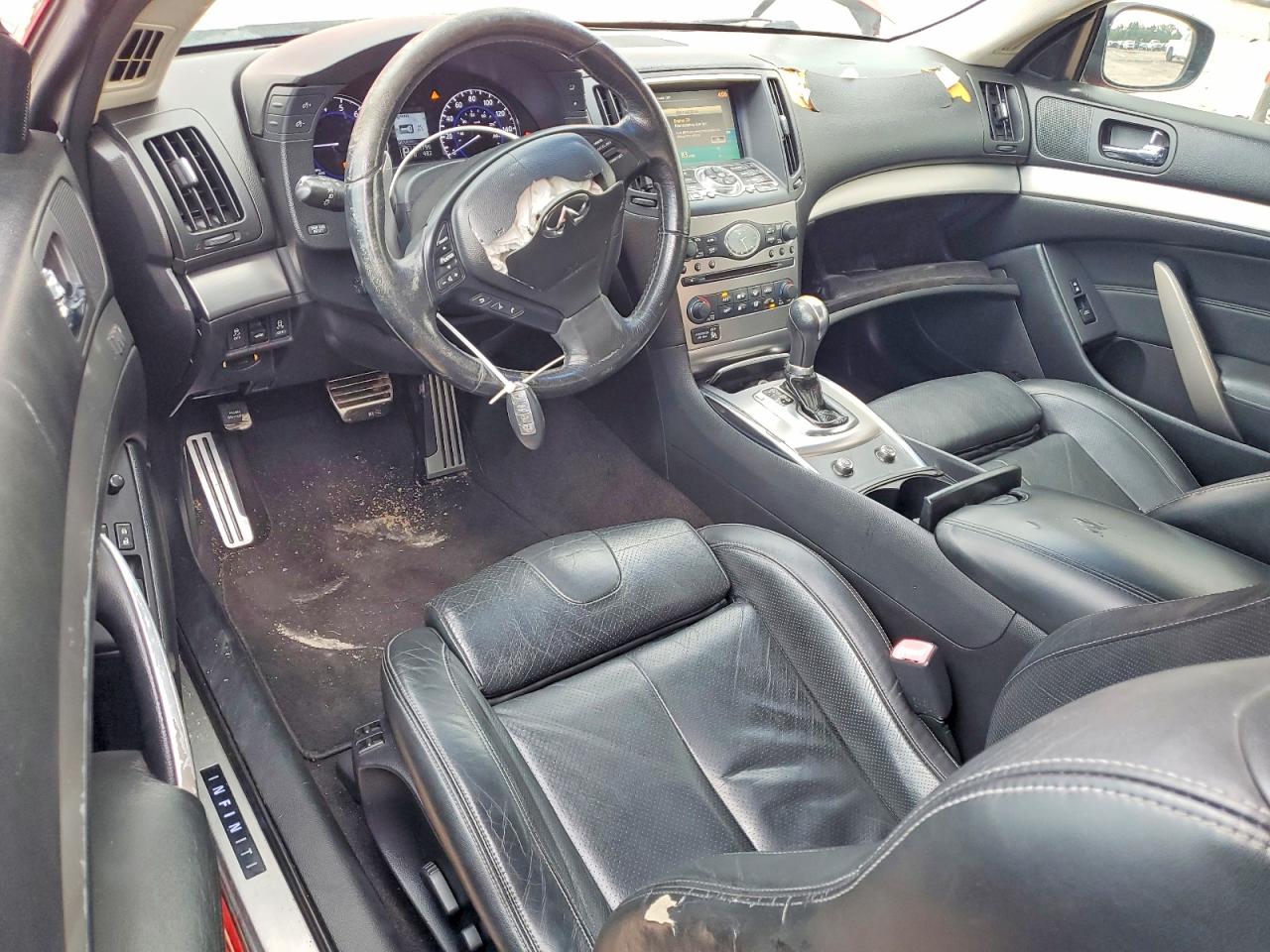 2012 Infiniti G37 Coupe Base Красный vin: JN1CV6EK0CM423222