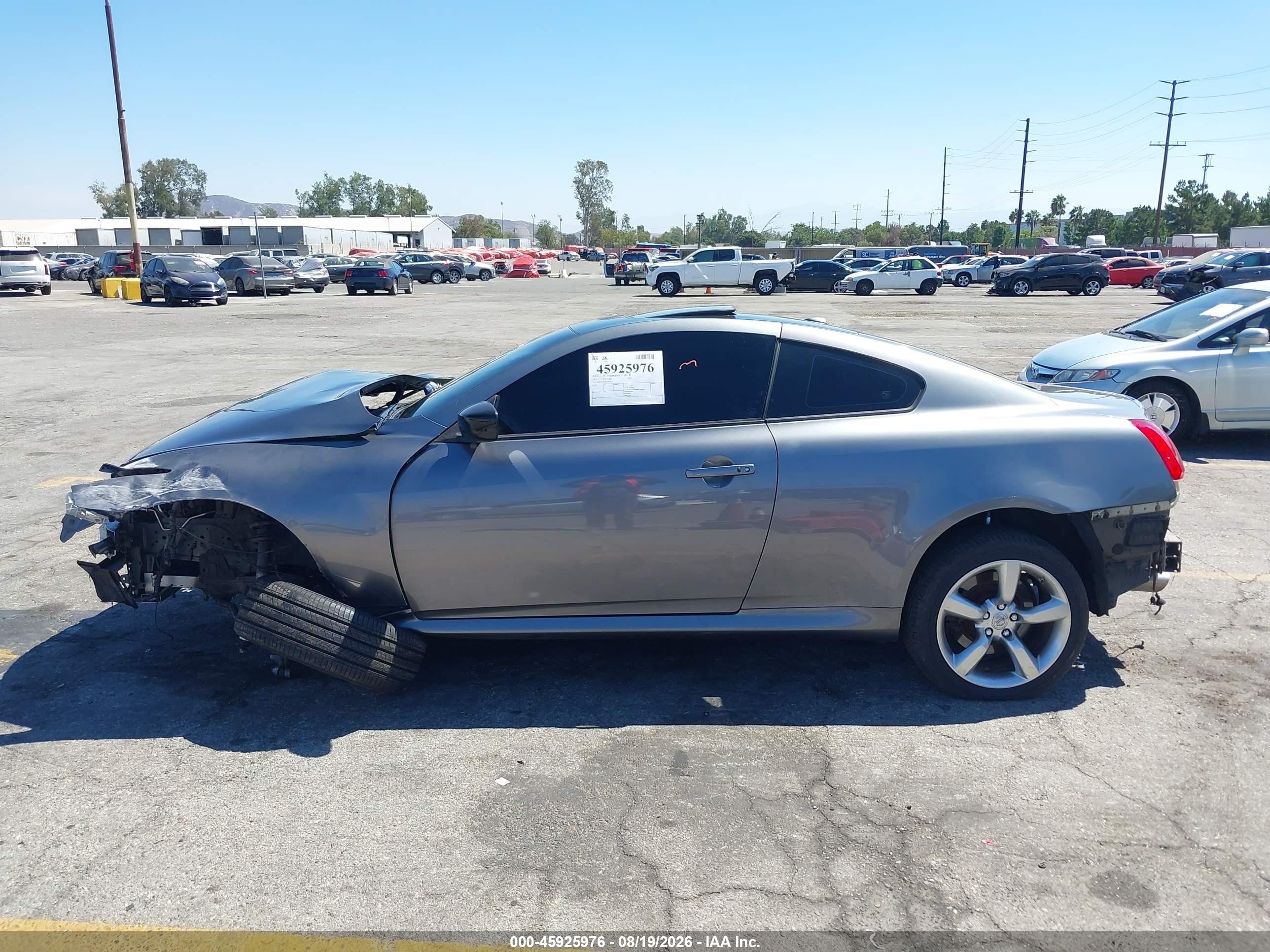 2012 Infiniti G37 Journey Серый vin: JN1CV6EK0CM424628