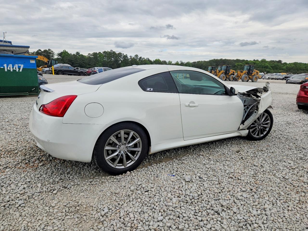 2013 Infiniti G37 Coupe Journey White vin: JN1CV6EK0DM922331