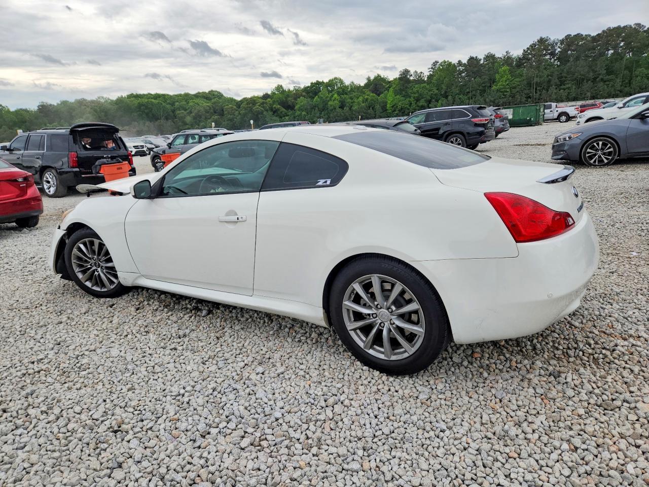 2013 Infiniti G37 Coupe Journey White vin: JN1CV6EK0DM922331