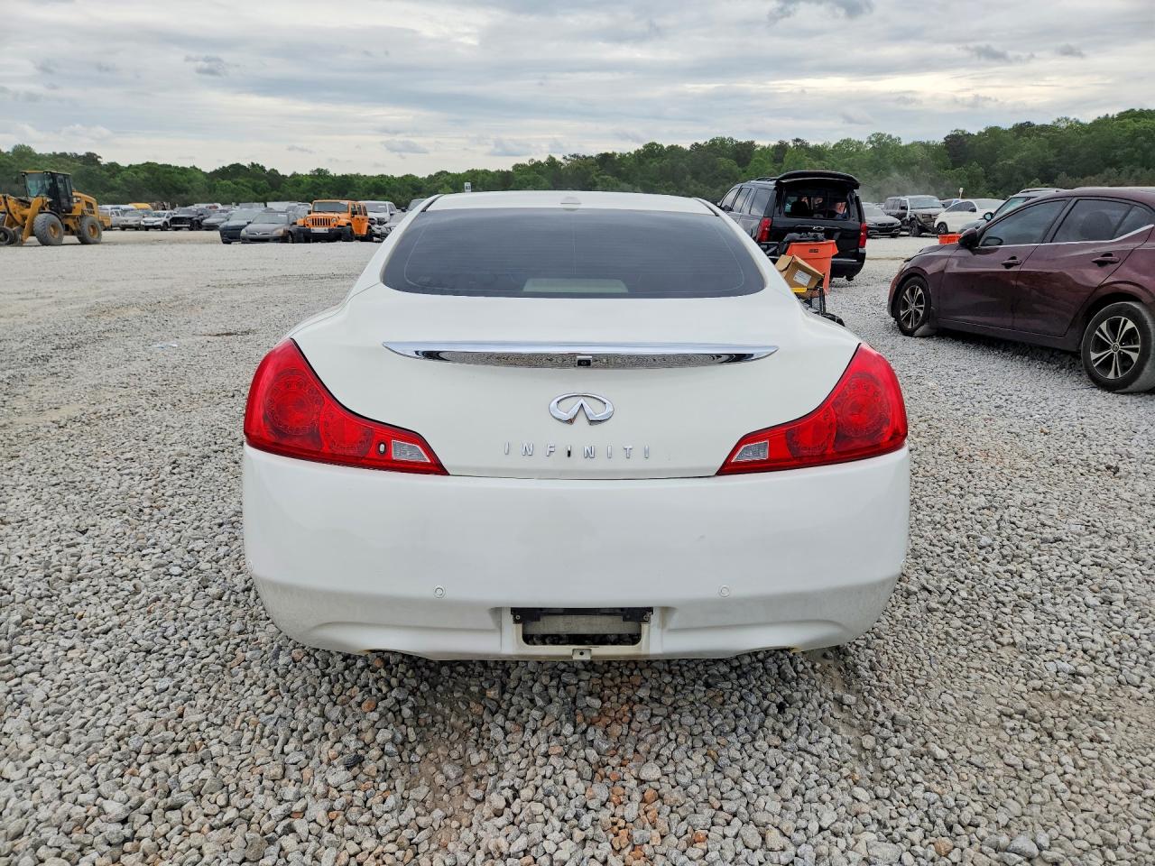 2013 Infiniti G37 Coupe Journey White vin: JN1CV6EK0DM922331