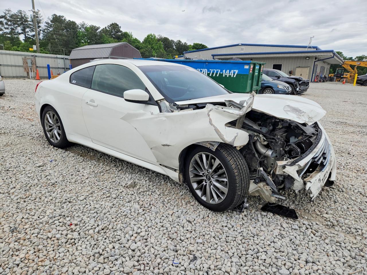 2013 Infiniti G37 Coupe Journey White vin: JN1CV6EK0DM922331