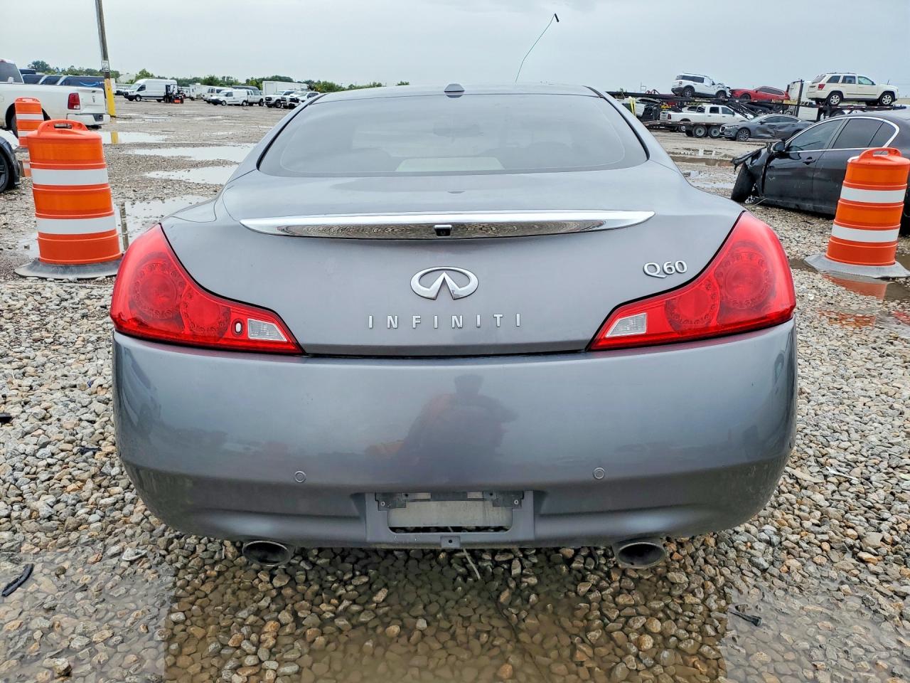 2014 Infiniti Q60 Coupe Journey Gray vin: JN1CV6EK0EM110805