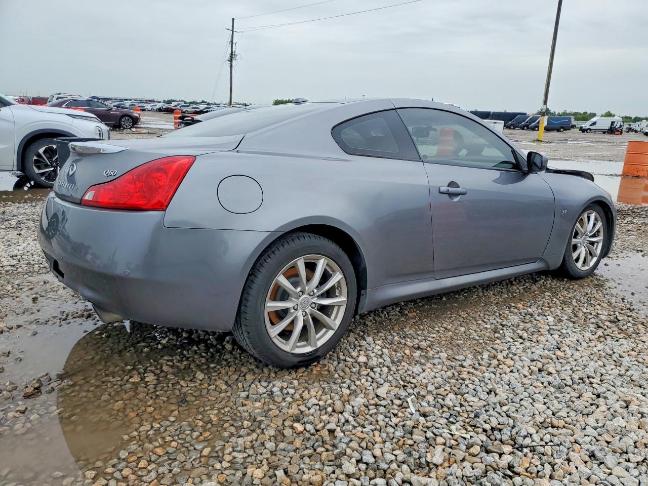 2014 Infiniti Q60 Coupe Journey Gray vin: JN1CV6EK0EM110805