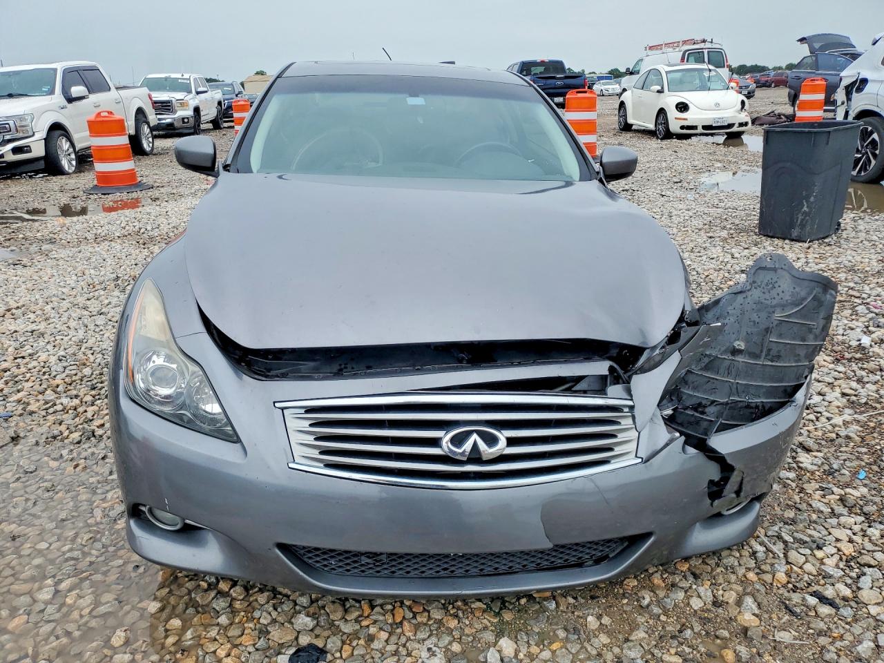 2014 Infiniti Q60 Coupe Journey Gray vin: JN1CV6EK0EM110805