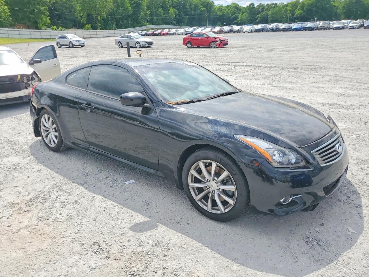 2014 Infiniti Q60 Coupe Journey Black vin: JN1CV6EK0EM111436