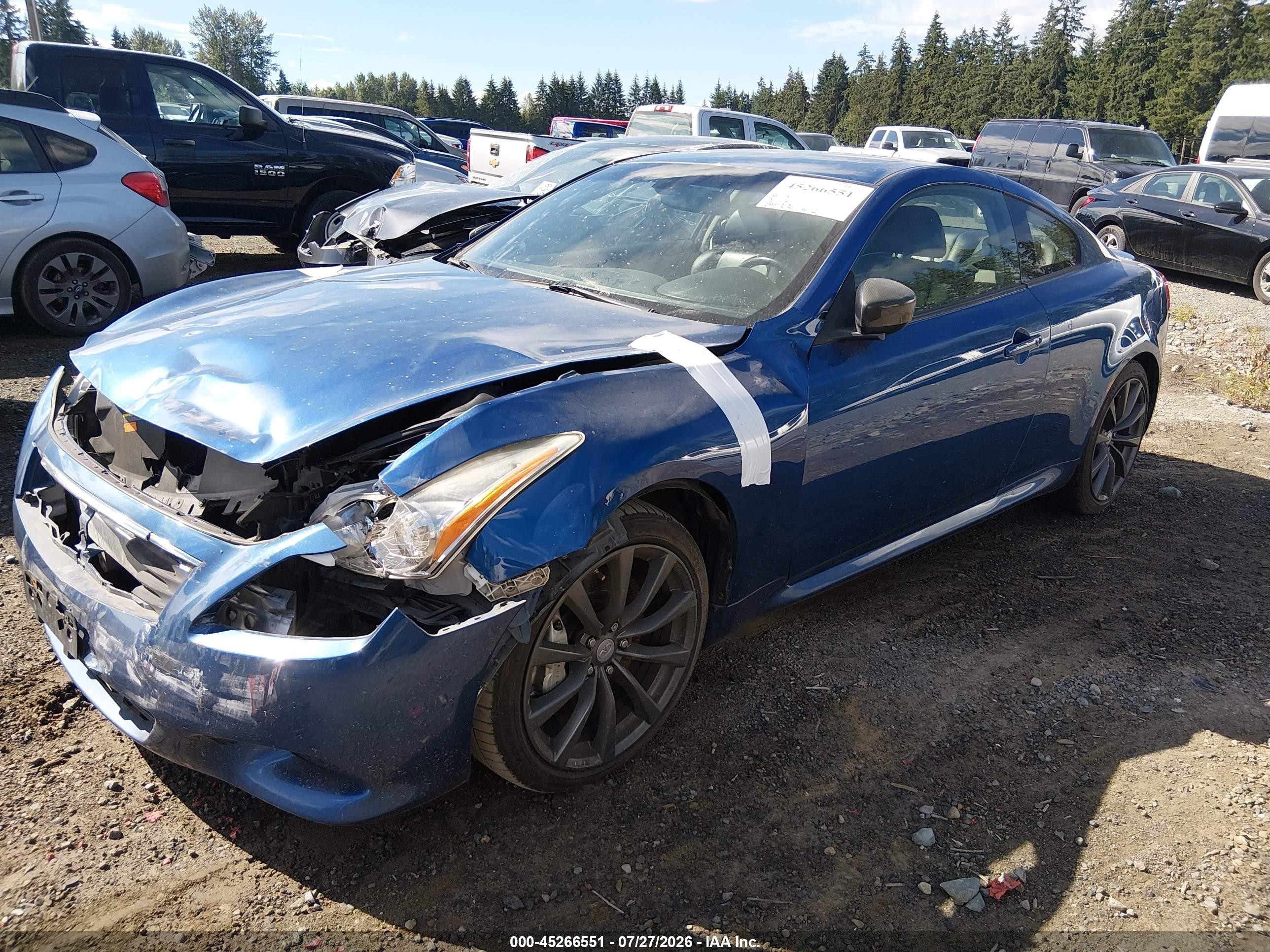 2010 Infiniti G37 Journey Blue vin: JN1CV6EK1AM102870
