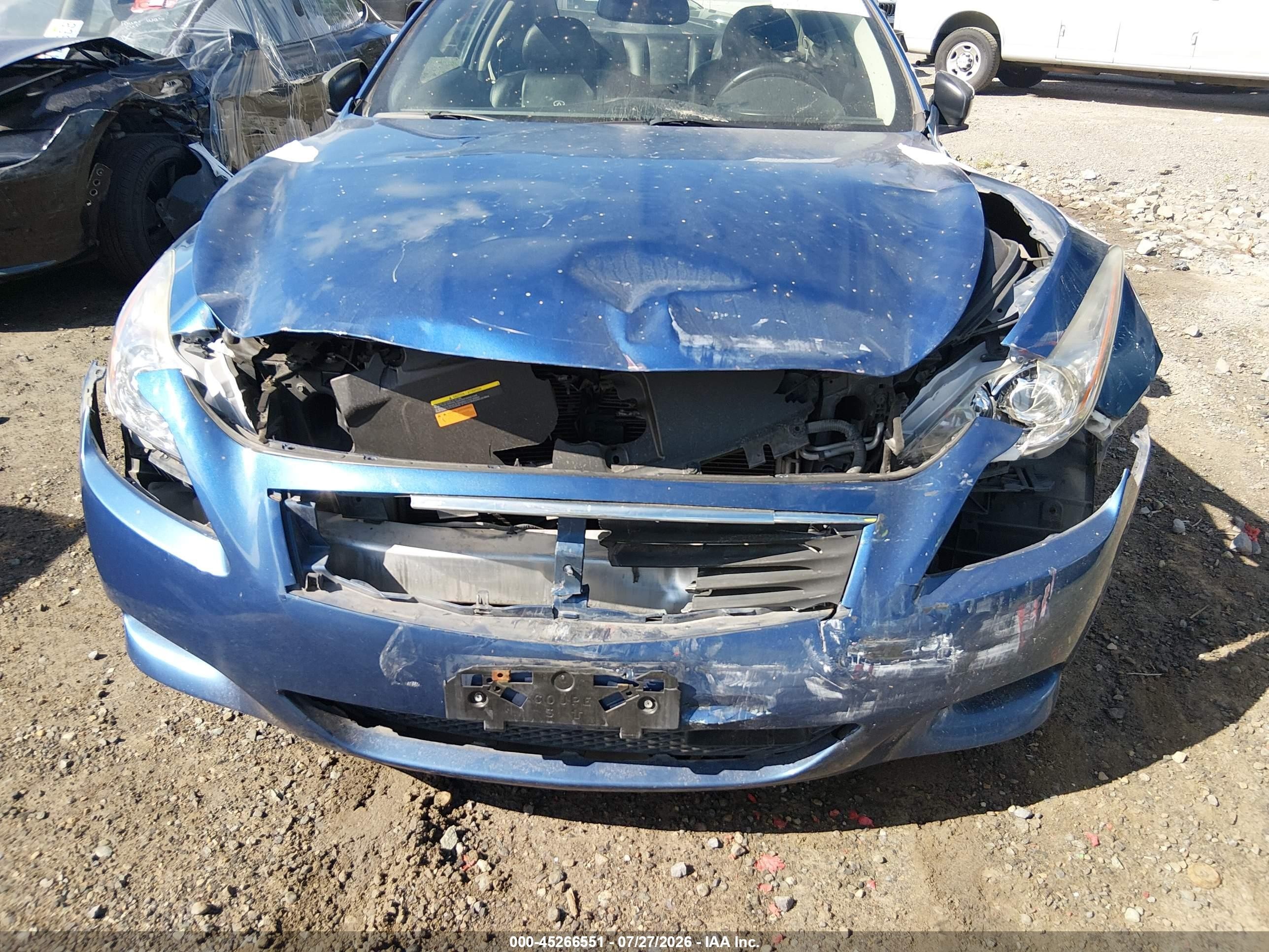2010 Infiniti G37 Journey Blue vin: JN1CV6EK1AM102870
