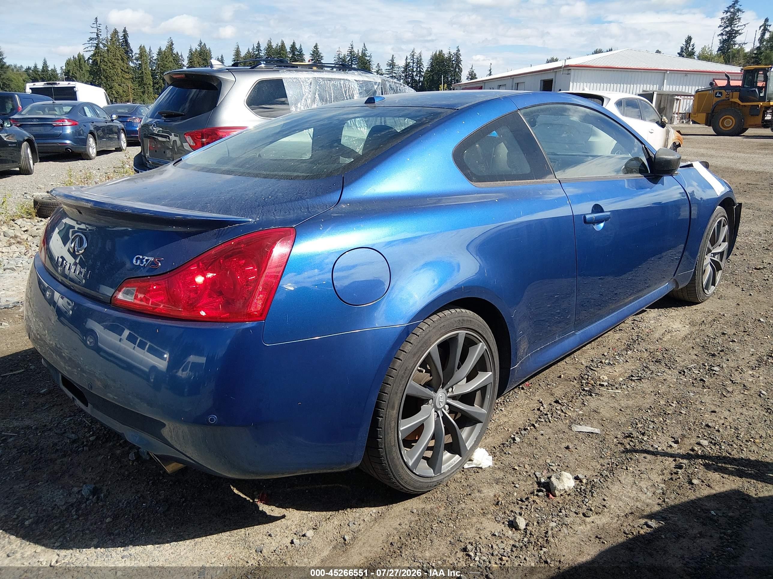 2010 Infiniti G37 Journey Blue vin: JN1CV6EK1AM102870
