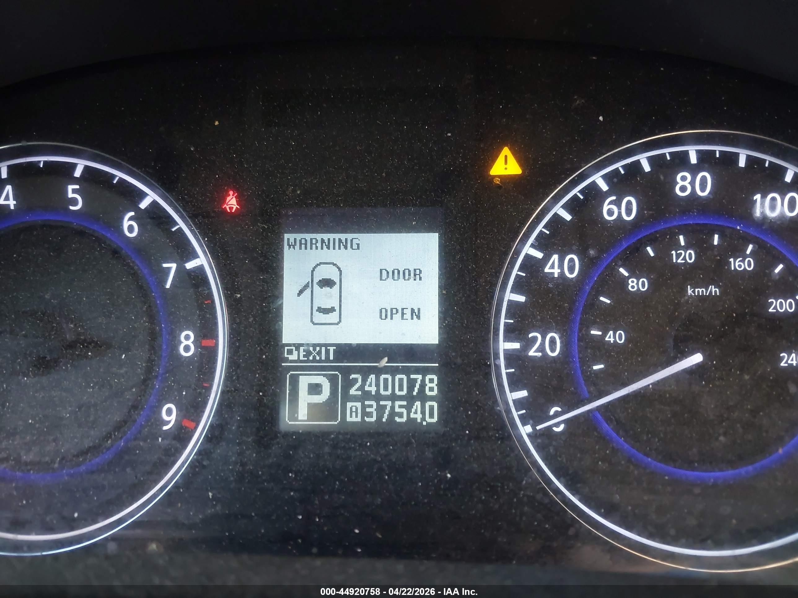 2011 Infiniti G37 Journey Серый vin: JN1CV6EK1BM212089