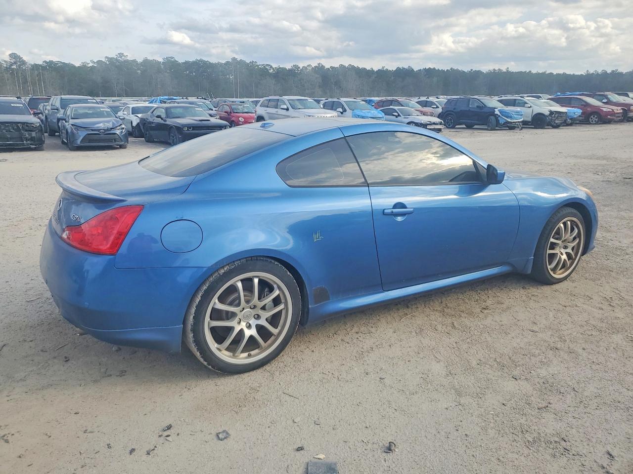 2012 Infiniti G37 Coupe Base Blue vin: JN1CV6EK1CM421737