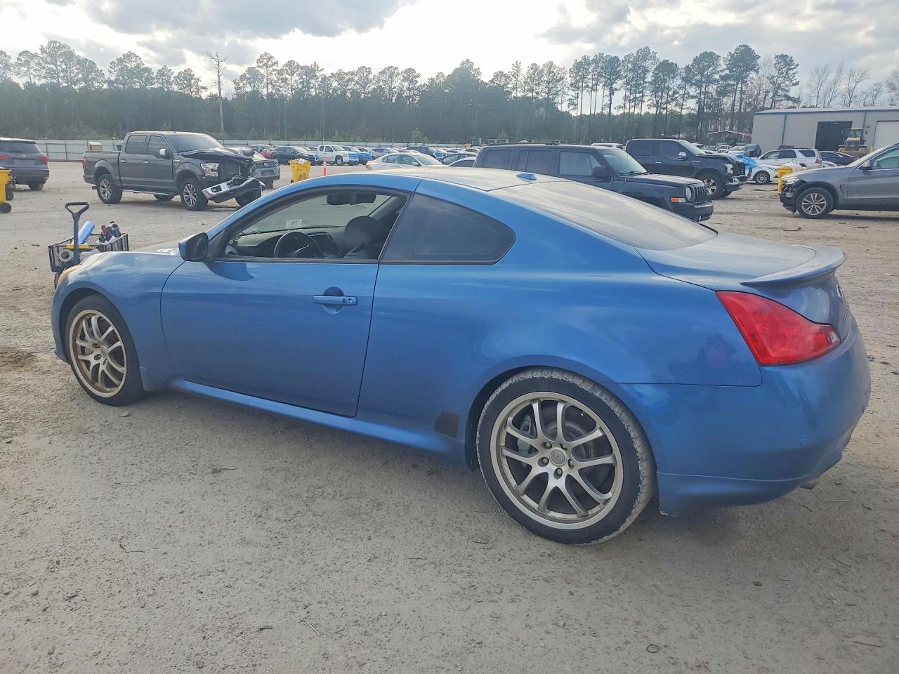 2012 Infiniti G37 Coupe Base Blue vin: JN1CV6EK1CM421737