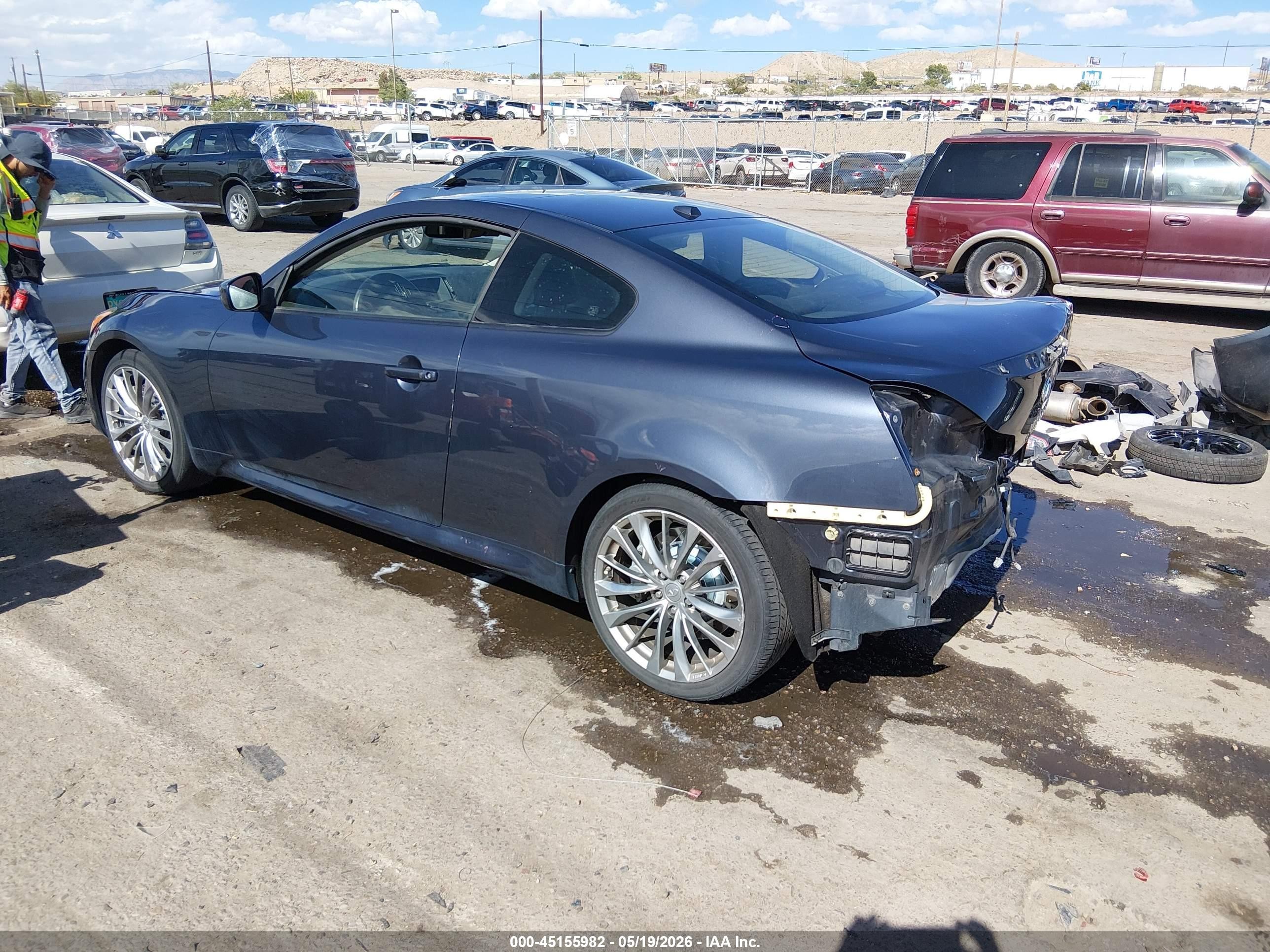 2013 Infiniti G37 Sport Dark Blue vin: JN1CV6EK1DM921480